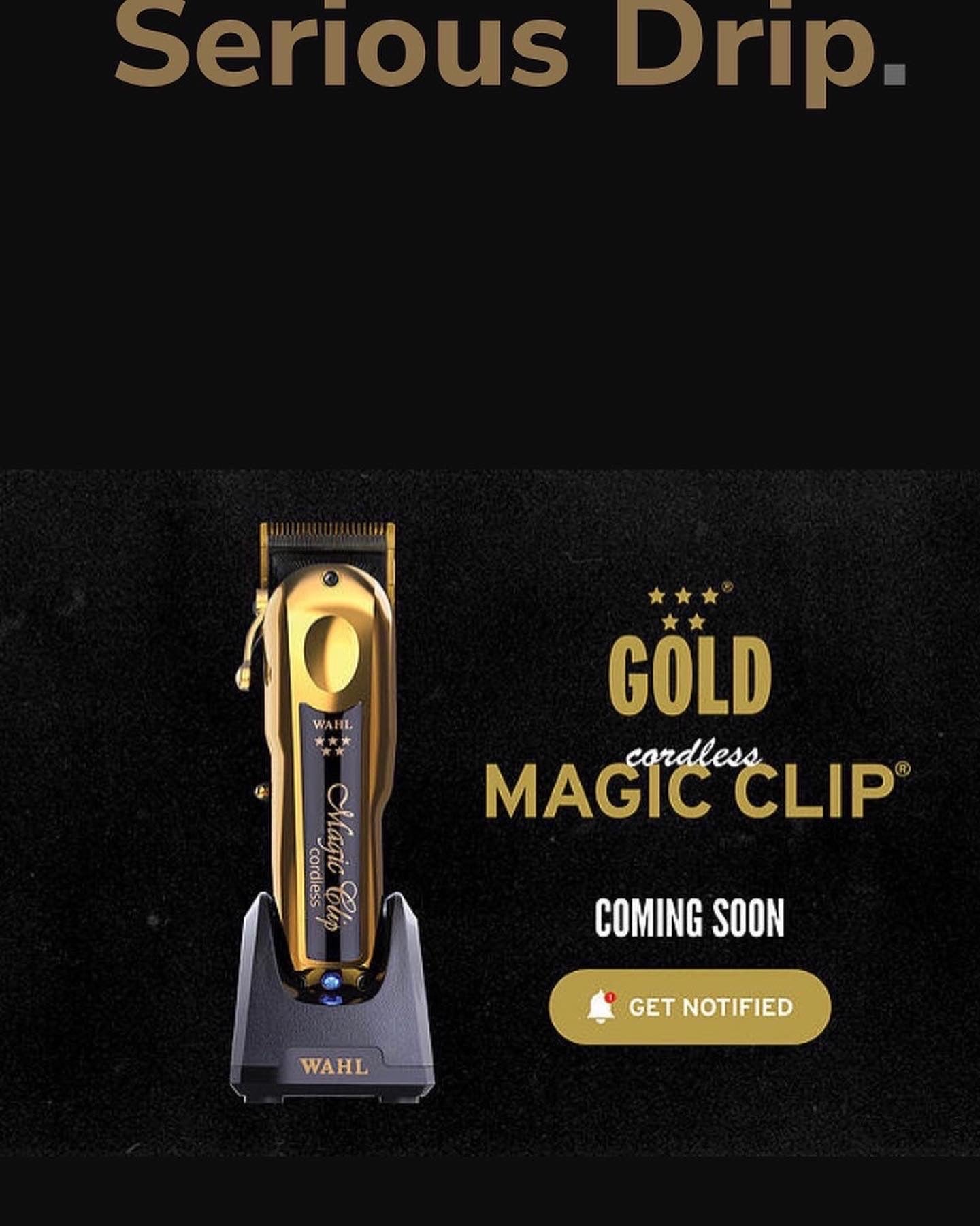 新品並行！Wahl 5Star Gold Cordless Magic Clipper・ウォール